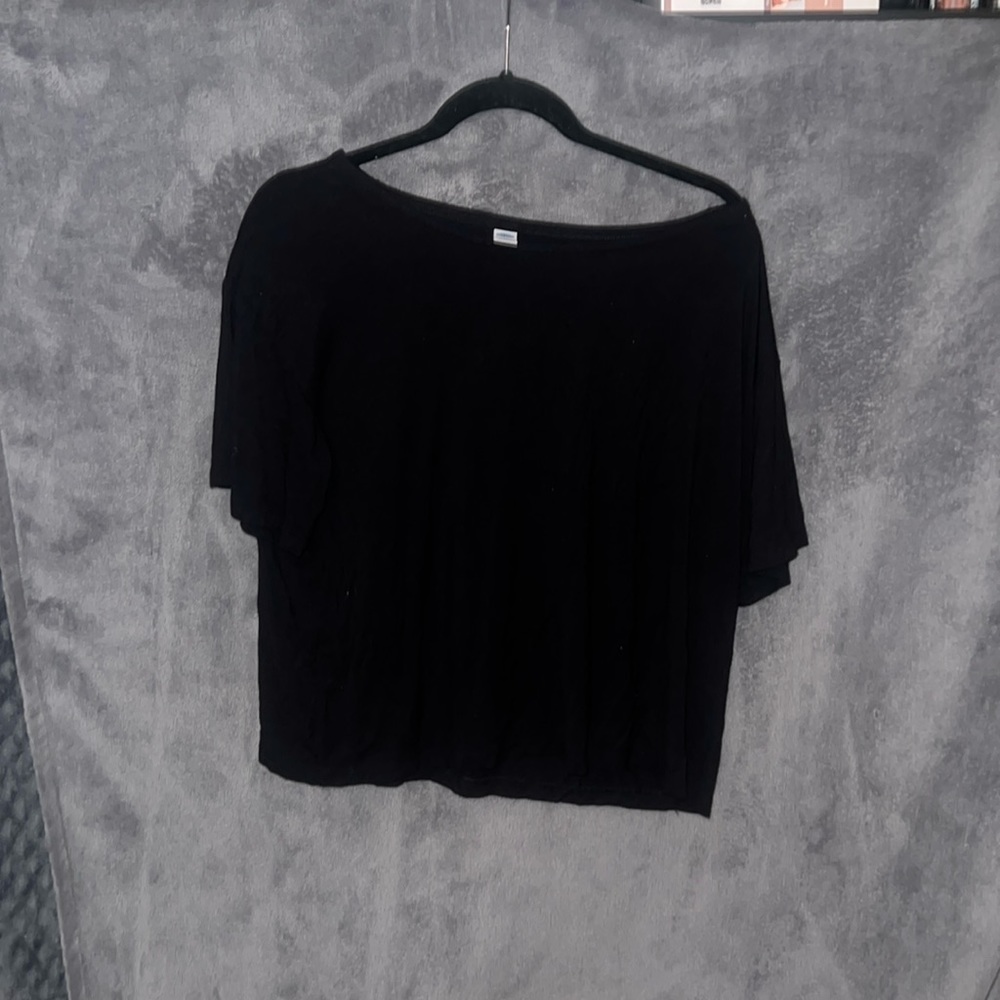 Old Navy Womens Short Sleeve Athletic Crop Top